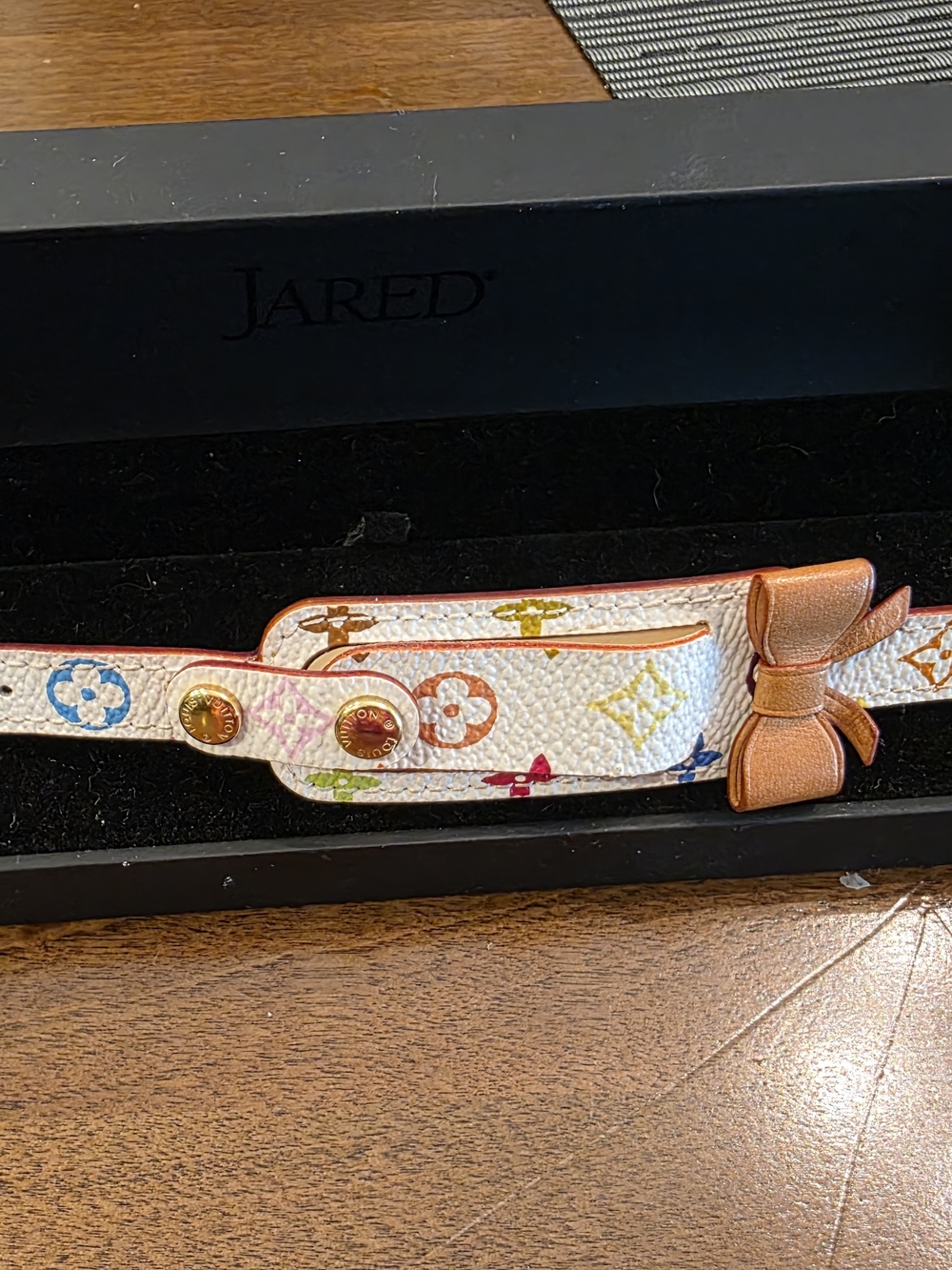 Louis Vuitton Takashi Murakami Multicolor Monogram ID Bracelet Authentic - Picture 2 of 9